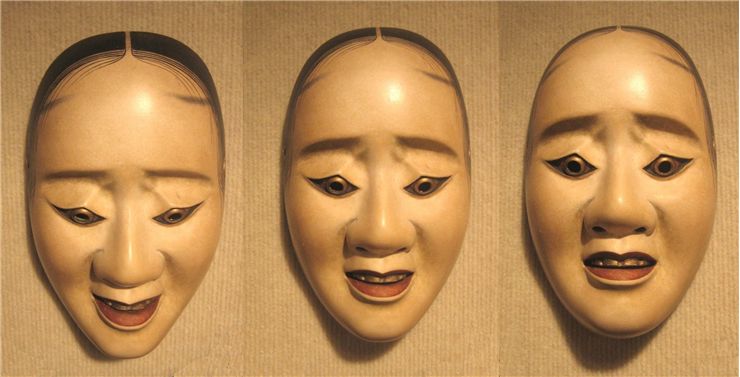 Hawk Noh Mask