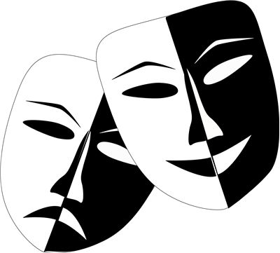 theatrical masks